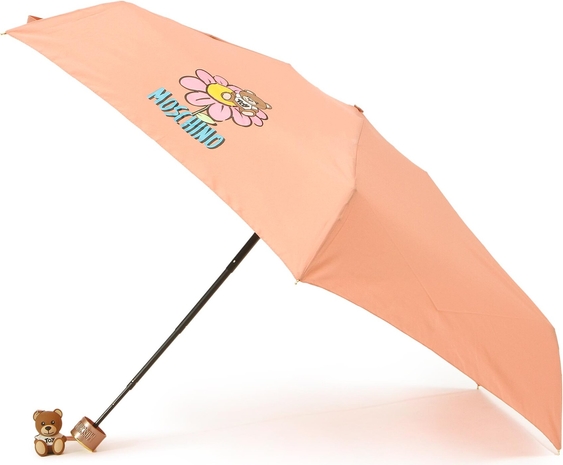 Różowy parasol Moschino