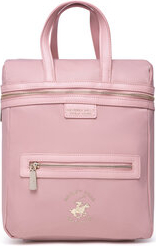 Różowy plecak Beverly Hills Polo Club
