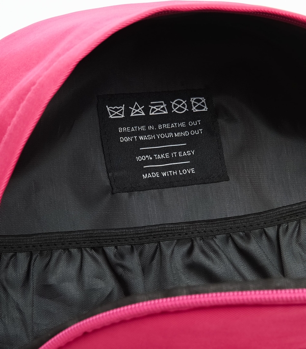 Różowy plecak Cropp z tkaniny