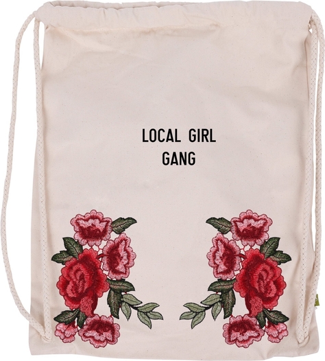 Różowy plecak Dreamroots z bawełny
