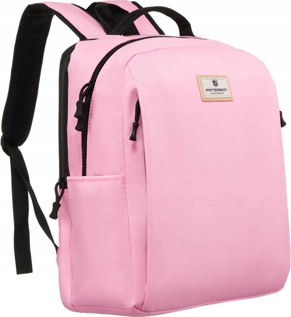 Różowy plecak Peterson