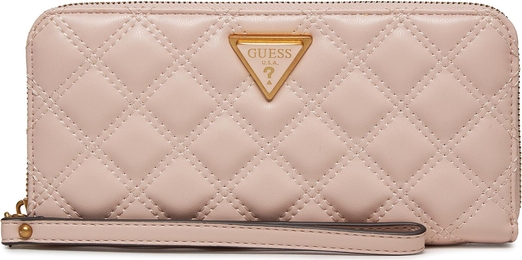 Różowy portfel Guess