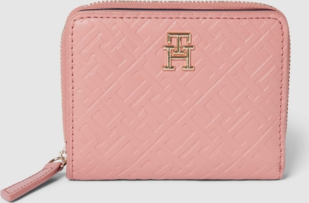 Różowy portfel Tommy Hilfiger