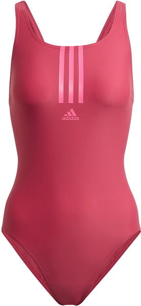 Różowy strój kąpielowy Adidas w sportowym stylu