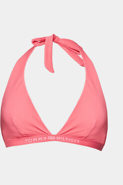 Różowy strój kąpielowy Tommy Hilfiger w stylu casual
