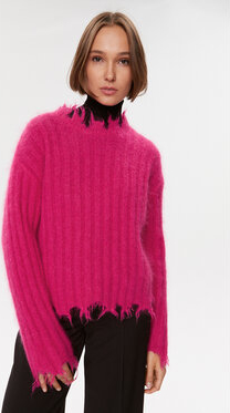 Różowy sweter Birgitte Herskind w stylu casual