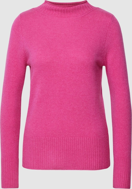 Różowy sweter Christian Berg Woman z wełny