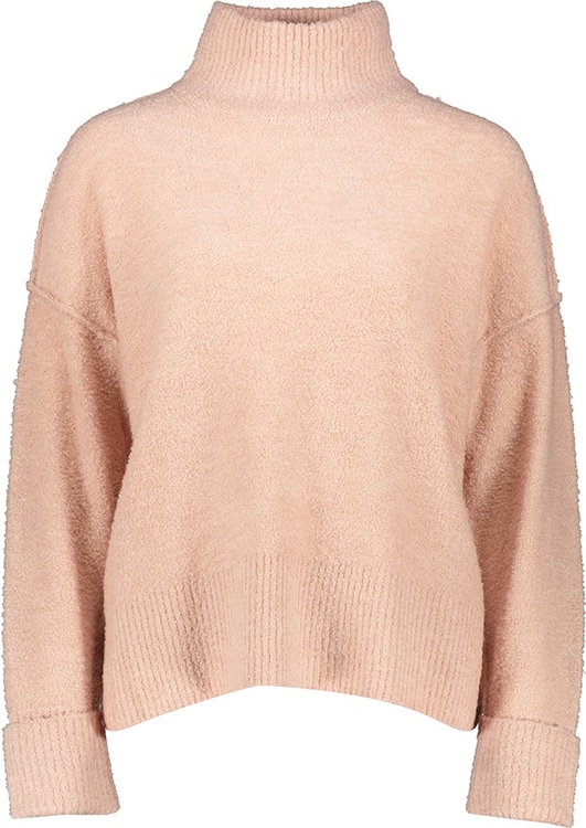 Różowy sweter Esprit z wełny