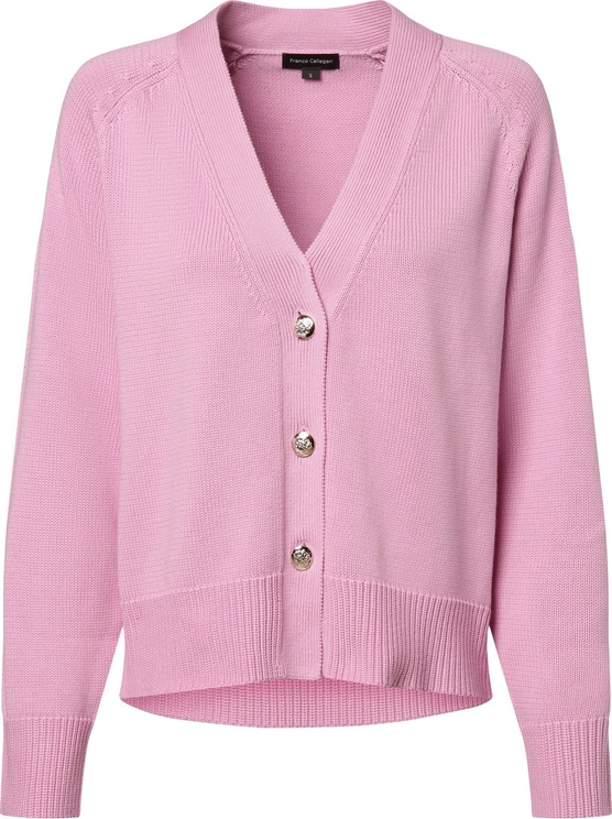 Różowy sweter Franco Callegari z bawełny w stylu casual