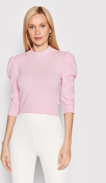 Różowy sweter Glamorous w stylu casual