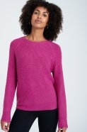 Różowy sweter Greenpoint w stylu casual