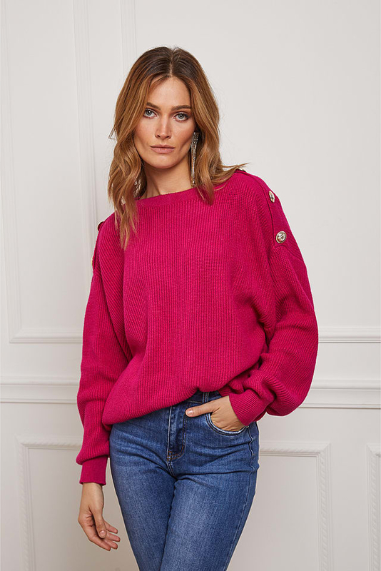 Różowy sweter Joséfine