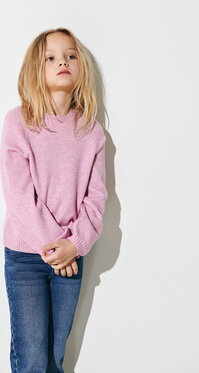 Różowy sweter Kids ONLY