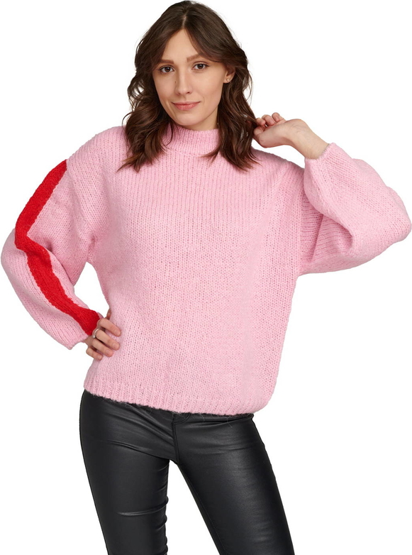 Różowy sweter Lee