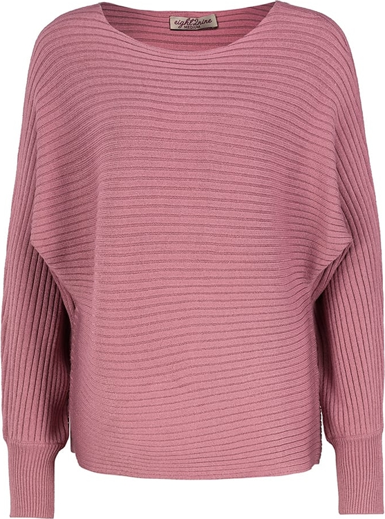 Różowy sweter Limango Polska w stylu casual