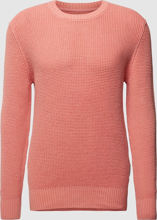 Różowy sweter Marc O'Polo z bawełny