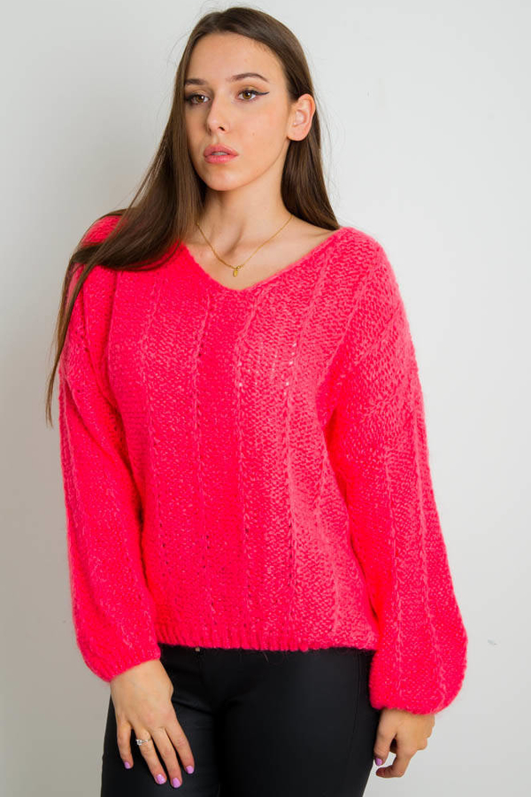 Różowy sweter Olika