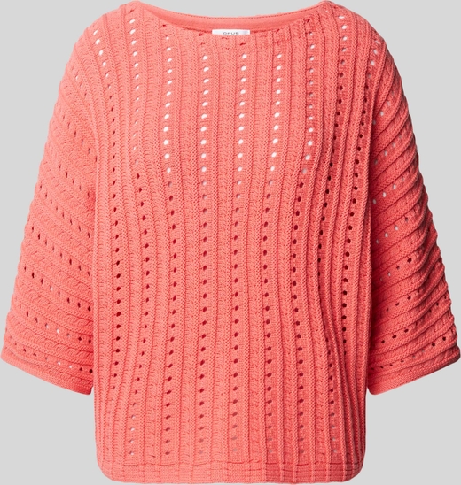 Różowy sweter Opus
