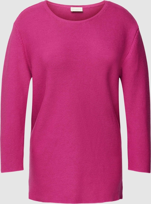 Różowy sweter Peek&Cloppenburg z bawełny