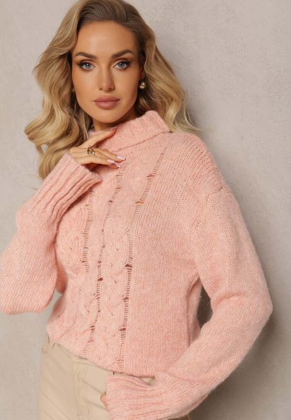 Różowy sweter Renee