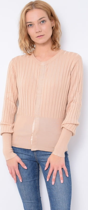 Różowy sweter Silvian Heach