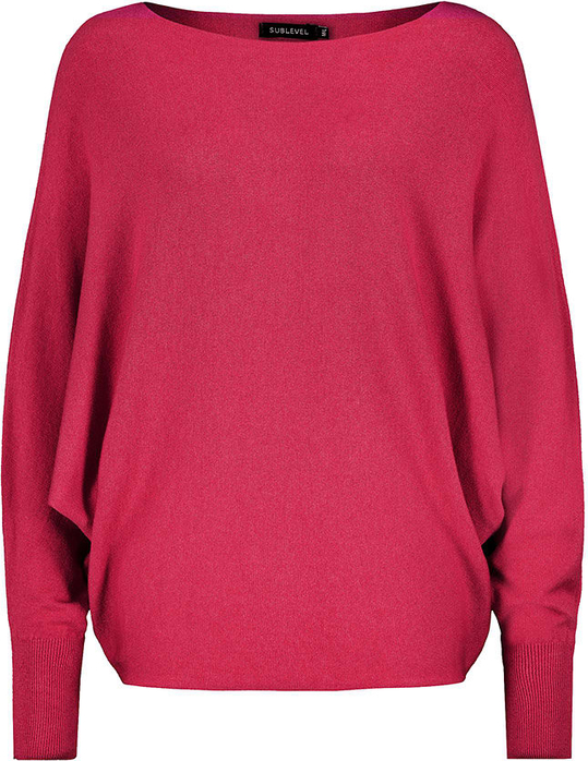 Różowy sweter SUBLEVEL