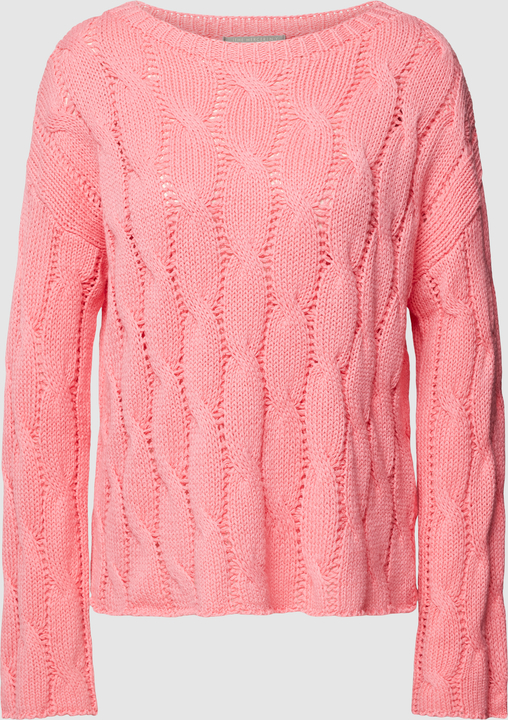 Różowy sweter The Mercer N.Y. z bawełny