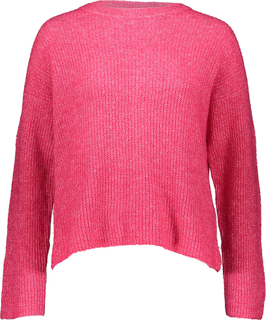 Różowy sweter Vero Moda w stylu casual