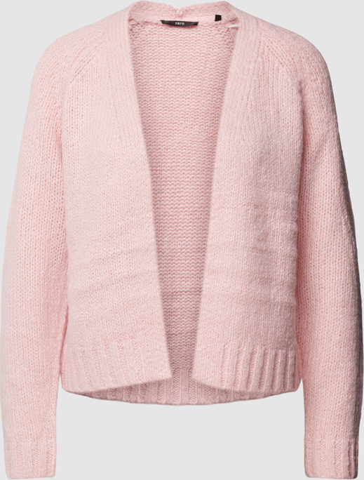 Różowy sweter Zero z wełny