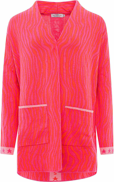 Różowy sweter Zwillingsherz z bawełny