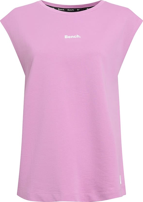 Różowy t-shirt Bench