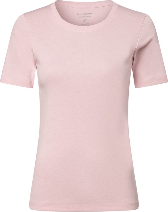 Różowy t-shirt brookshire z dżerseju