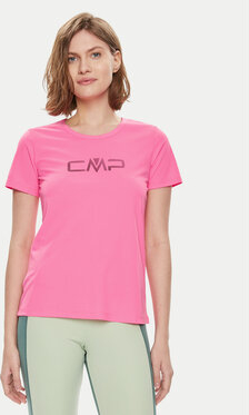 Różowy t-shirt CMP
