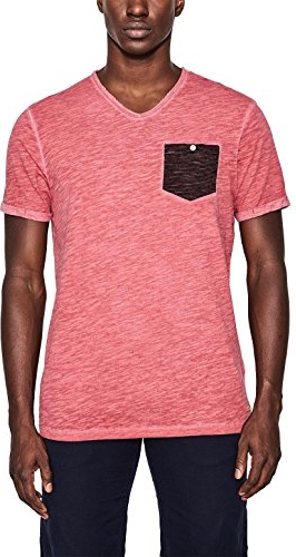 Różowy t-shirt edc by esprit