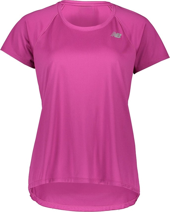 Różowy t-shirt New Balance