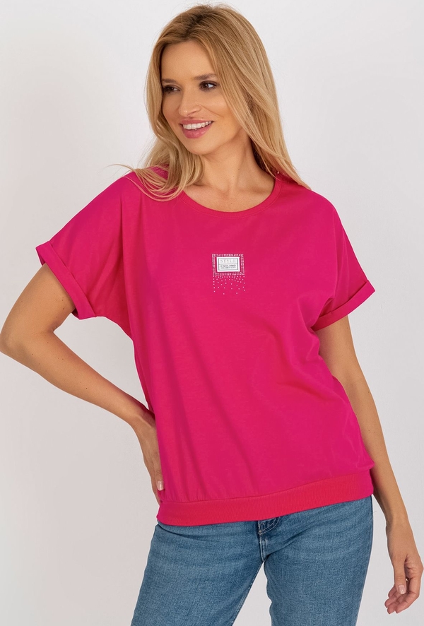 Różowy t-shirt Relevance