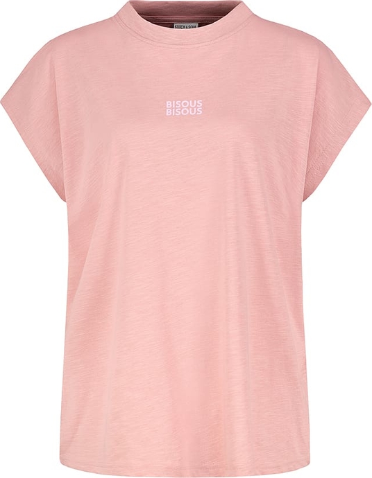 Różowy t-shirt Stitch&Soul