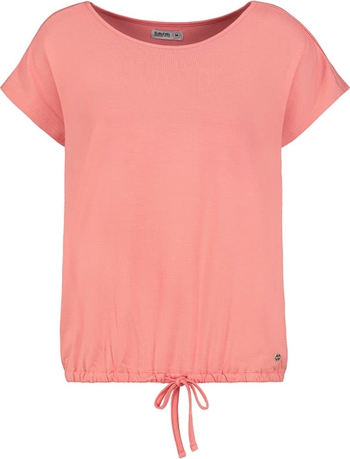 Różowy t-shirt SUBLEVEL