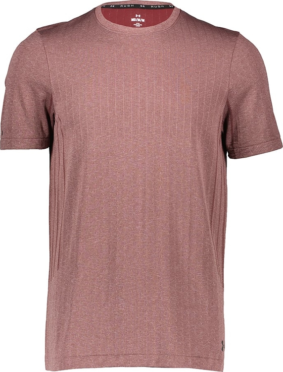 Różowy t-shirt Under Armour w stylu casual
