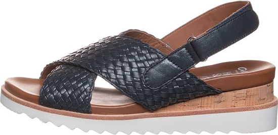Sandały Ara shoes na koturnie w stylu casual