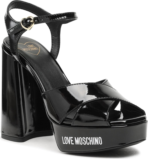 Sandały Love Moschino z klamrami