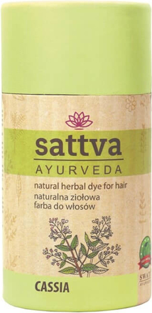 Sattva, Natural Herbal Dye for Hair, naturalna ziołowa farba do włosów, Neutral Cassia, 150 g