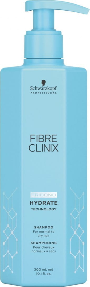 Schwarzkopf Fibre Clinix Hydrate Shampoo - szampon nawilżający 300 ml
