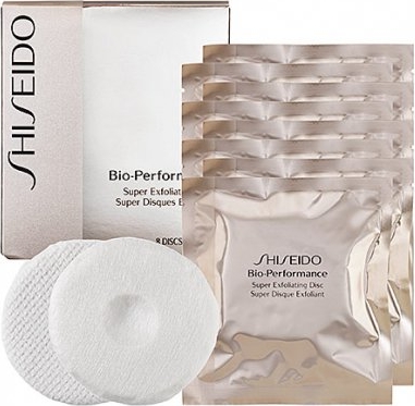 Shiseido Bio-Performance Super Exfoliating Discs (W) złuszczające płatki do twarzy 8szt
