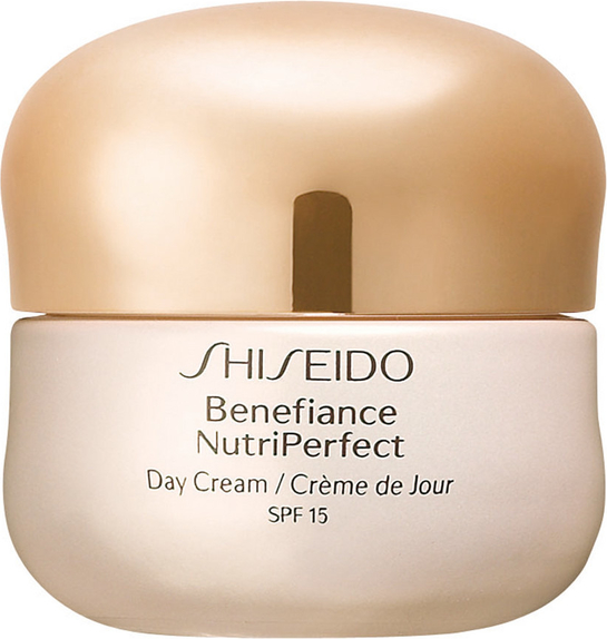 Shiseido, Creme de jour, Odżywczy krem na dzień, SPF 15, 50 ml