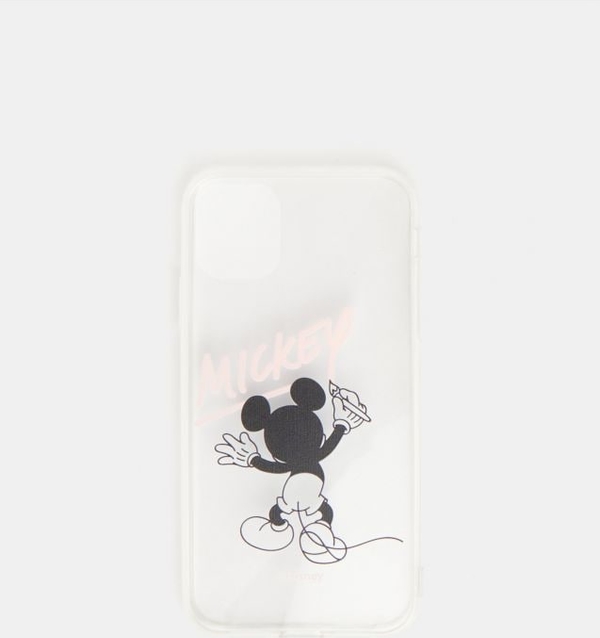 Sinsay - Etui iPhone 11/XR Myszka Miki - biały