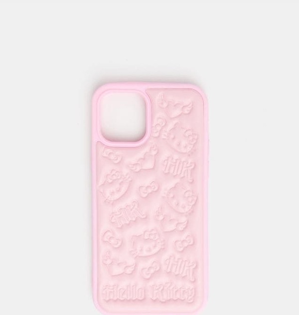 Sinsay - Etui iPhone 12/12 Pro Hello Kitty - różowy