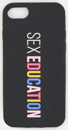 Sinsay - Etui iPhone 6/7/8/SE Sex Education - Czarny