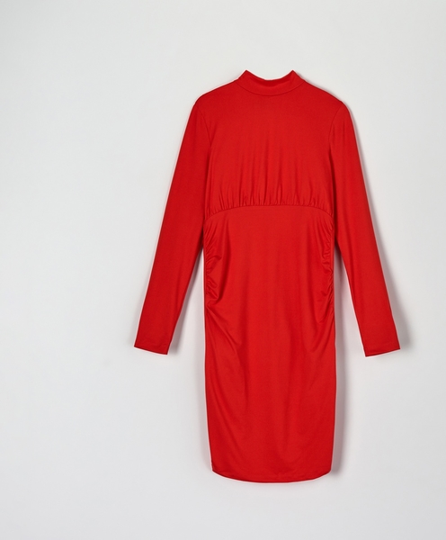 Sinsay - Sukienka mini MAMA - Czerwony