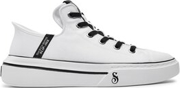 Skechers Sneakersy Snoop One-Boss Life Canvas 251026/WBK Biały